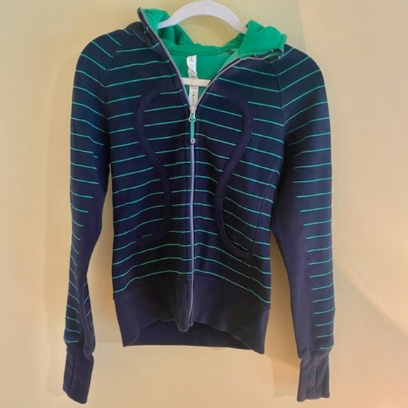 lululemon athletica Jackets & Blazers - Lululemon Jacket Color Navy and Green Size 6